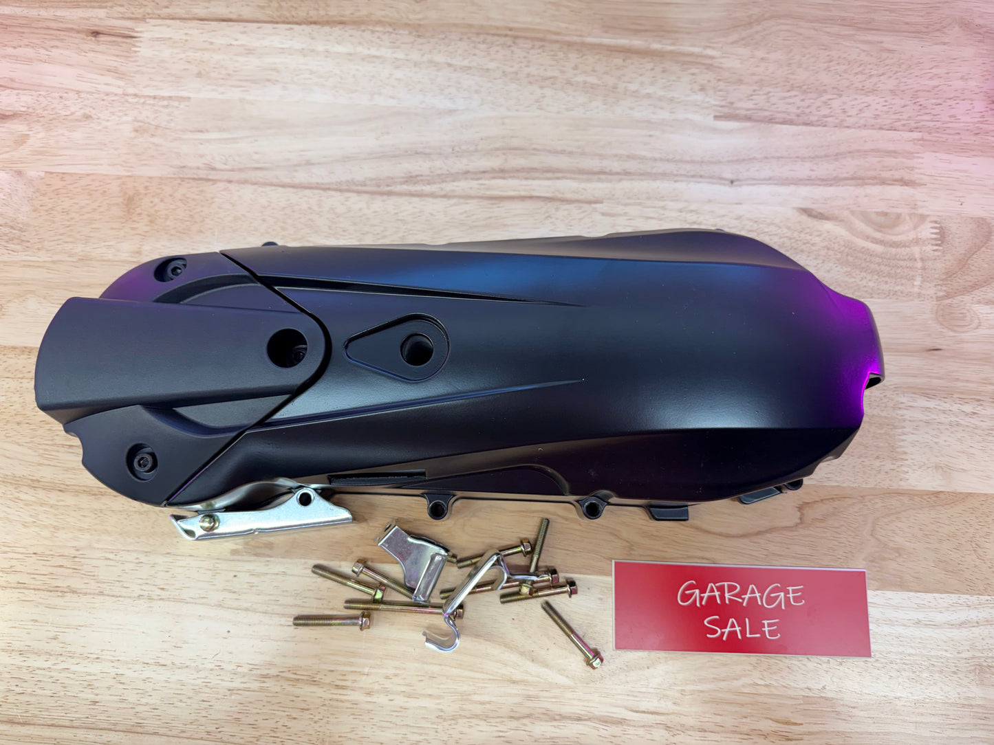 Black GY6 kickstart cover - NEW
