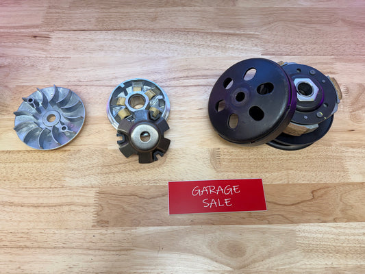 GY6 Clutch, Pulley & Variator