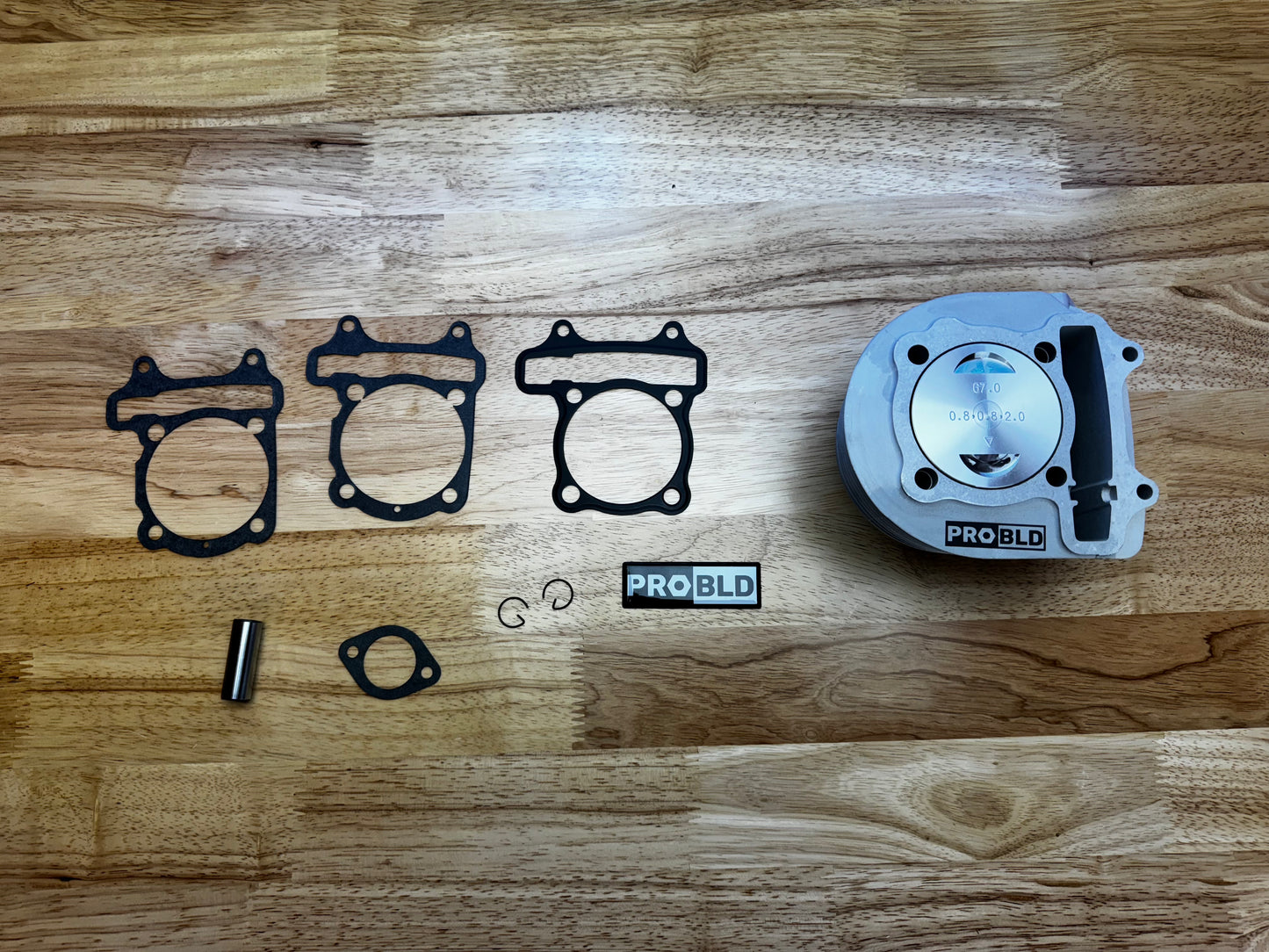 232cc Big Bore cylinder Kit - 67mm Bore