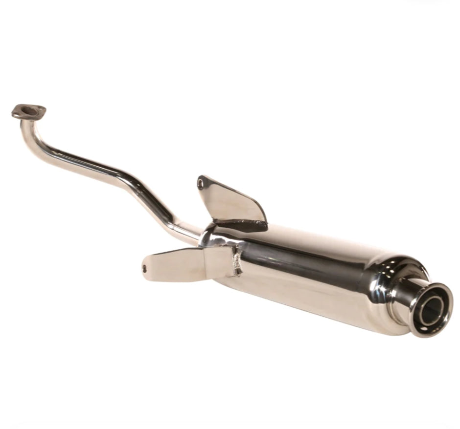 GY6 Sport Exhaust Stainless Steel