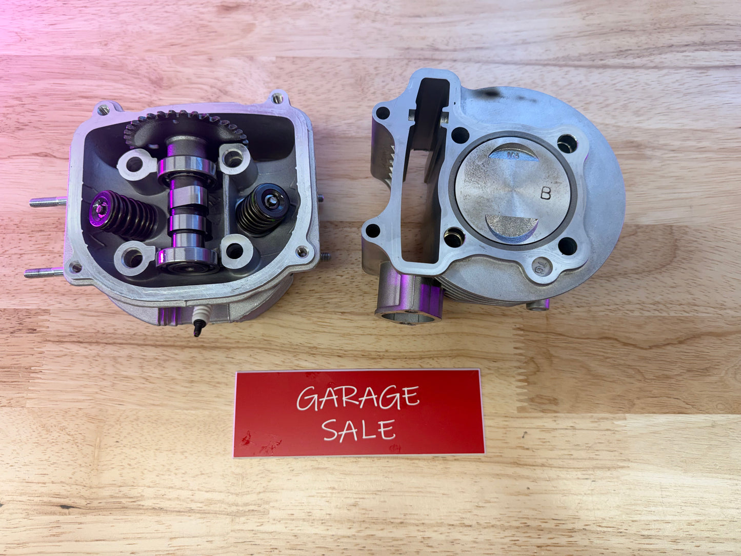 150cc TOP END (cylinder, head & cam)