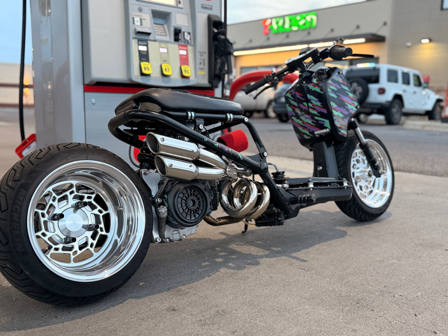 GY6 Spiral exhaust