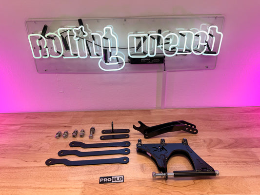 GY6 Engine Mount 8" Rear Wheel - stretch mount