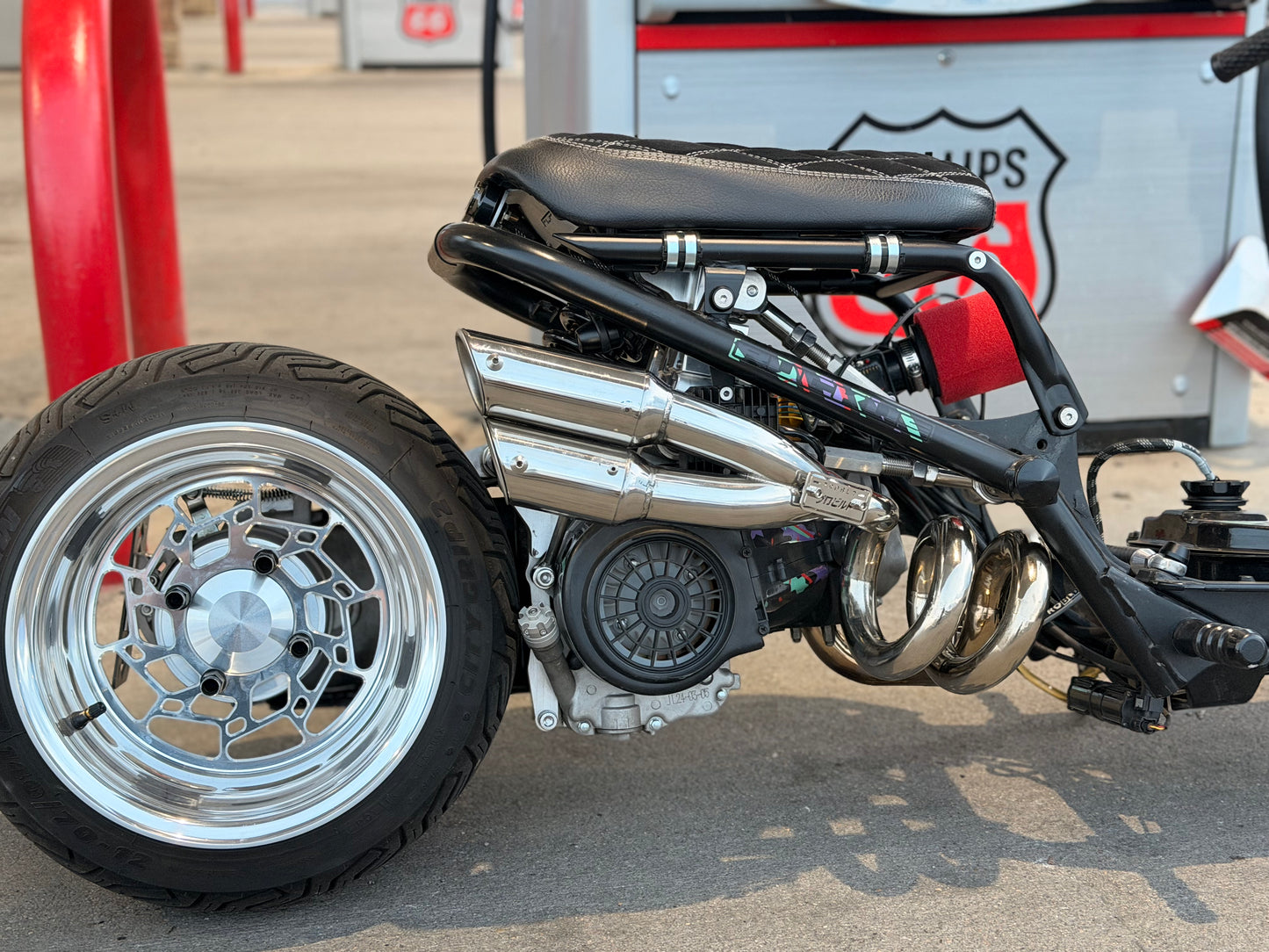 GY6 Spiral exhaust