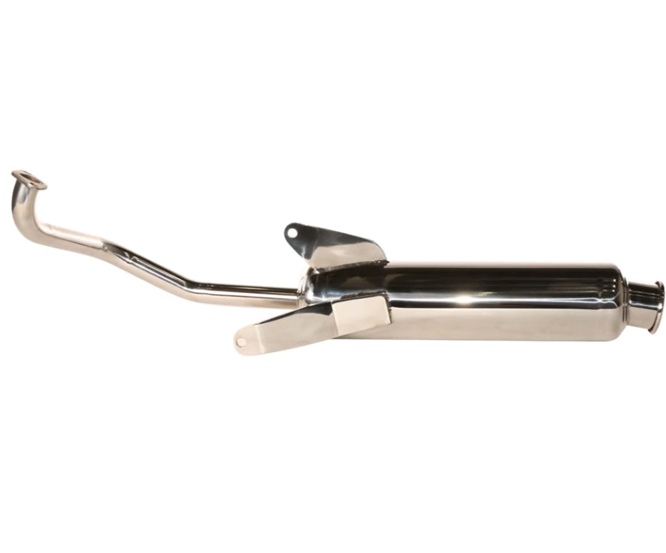 GY6 Sport Exhaust Stainless Steel