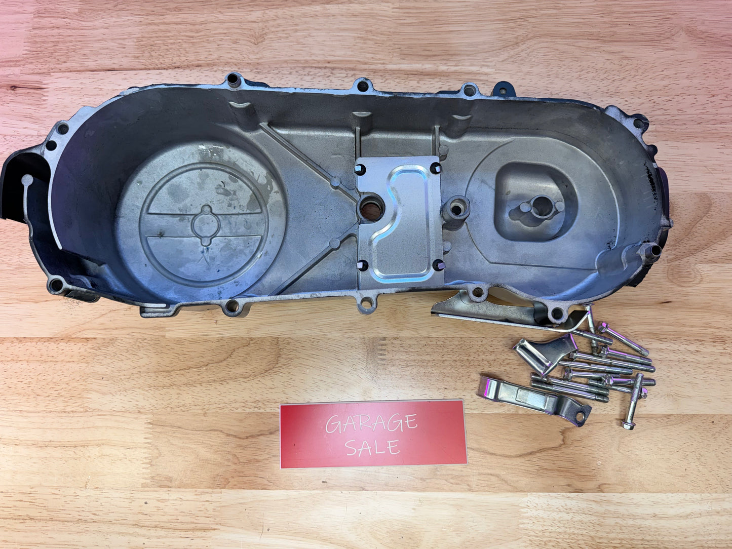 Black GY6 kickstart cover - NEW