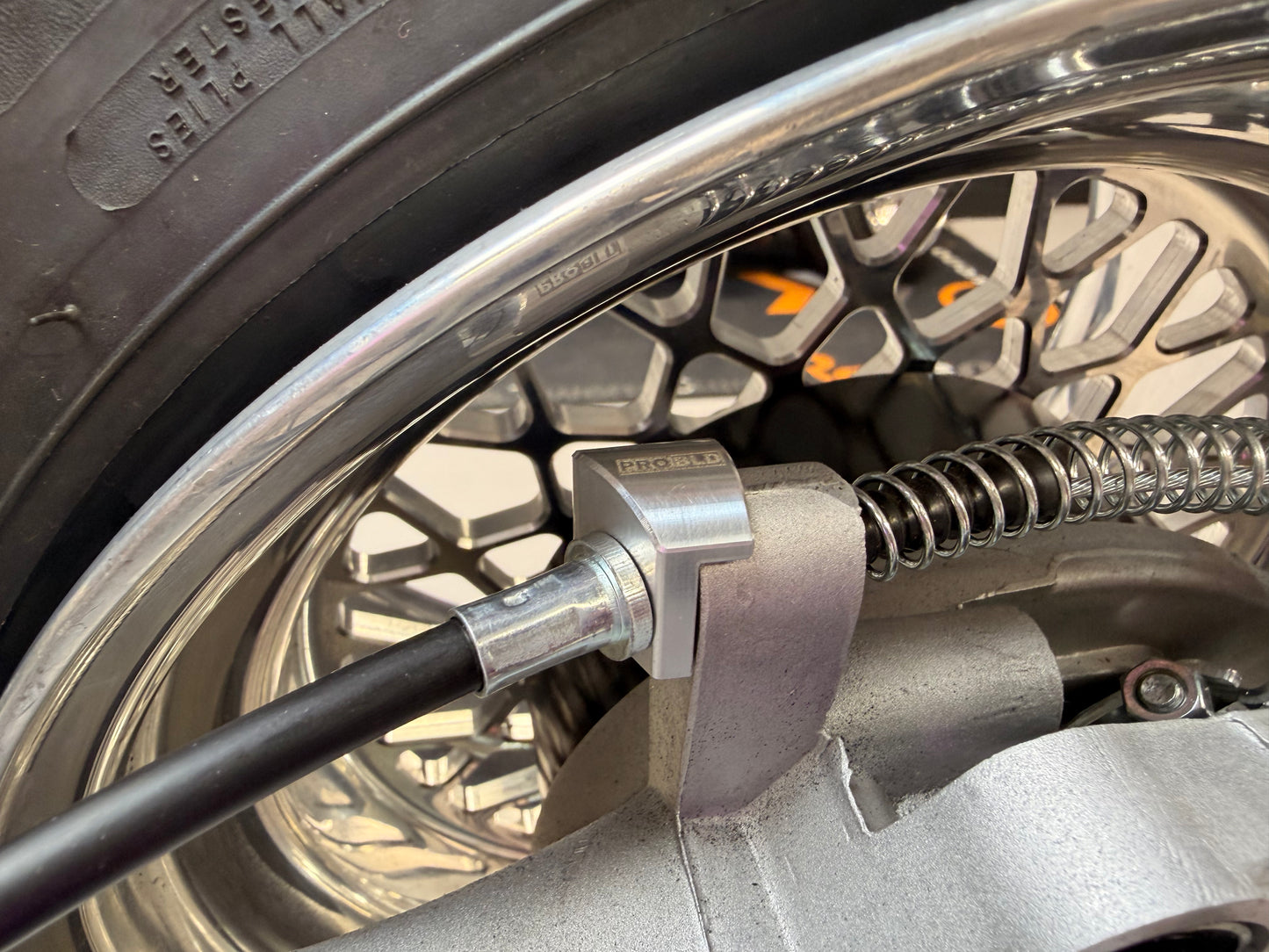 Probld Rear Brake Cable Clock