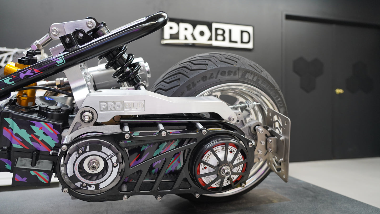 ProBld GY6 Ruckus CNC Center Shock Engine Mount