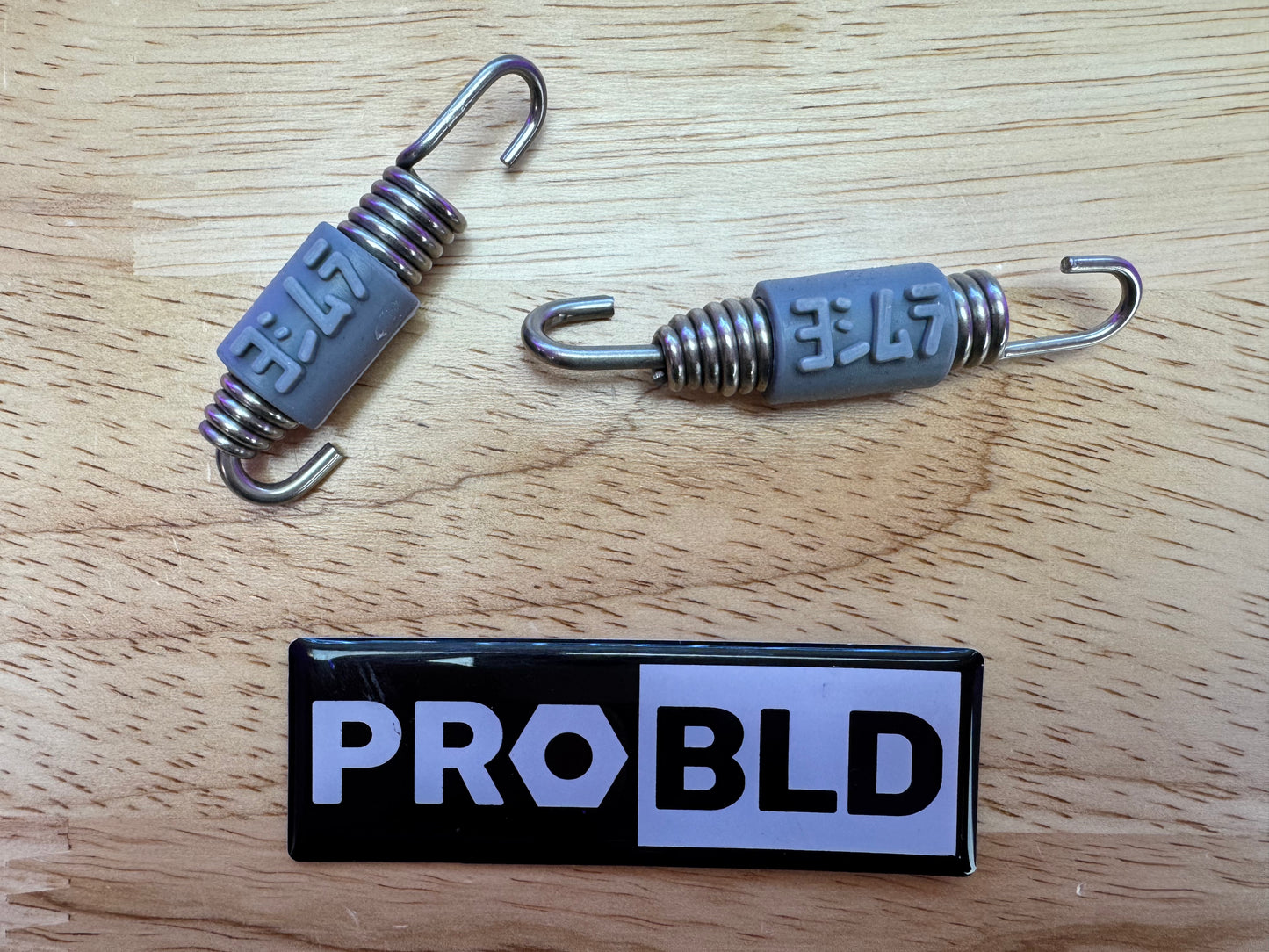 Yoshimura Exhaust Spring With Rubber Logo (2 pack)