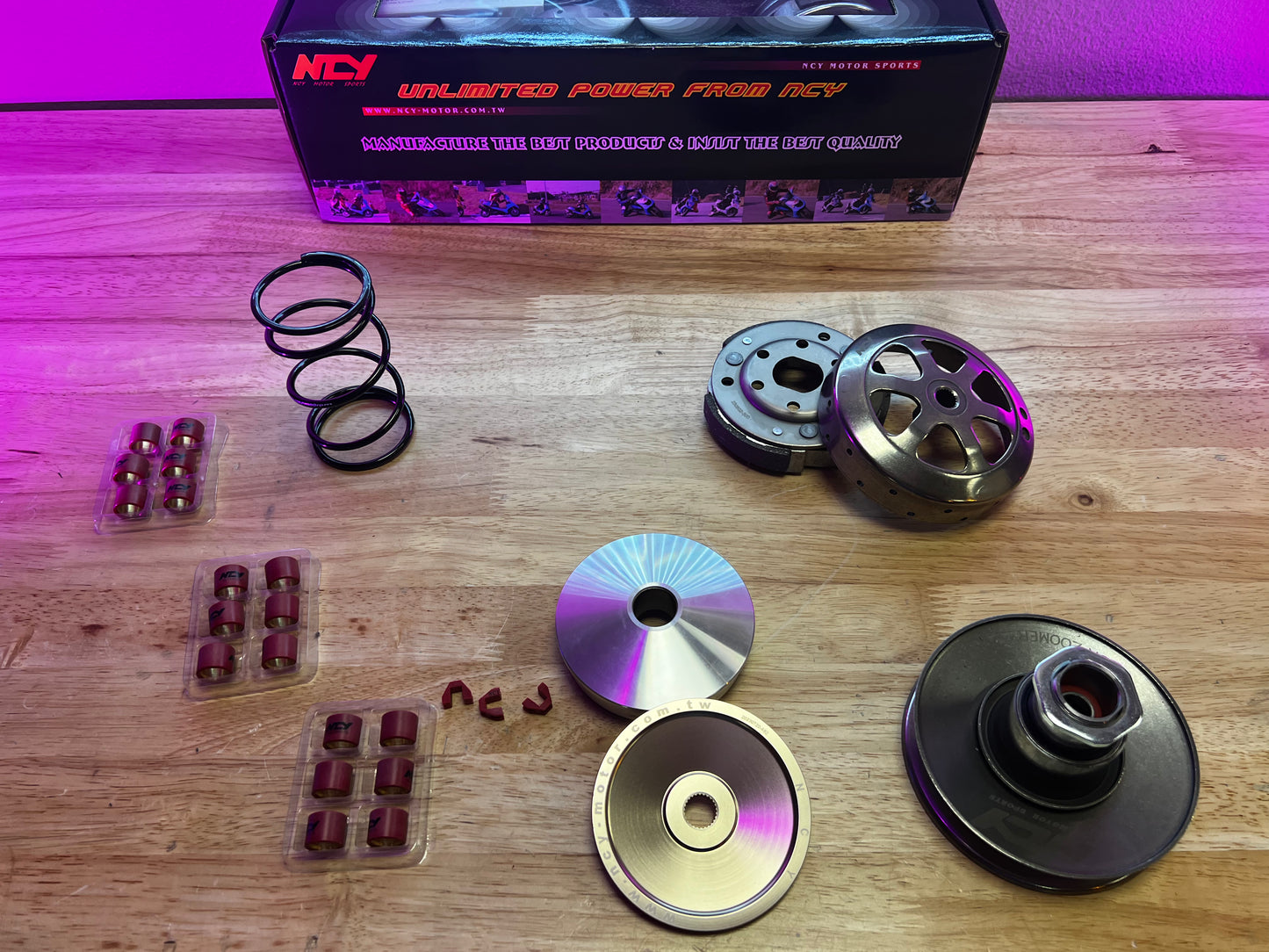 Honda Ruckus / Metro NCY CVT Transmission Kit - Unassembled Kit