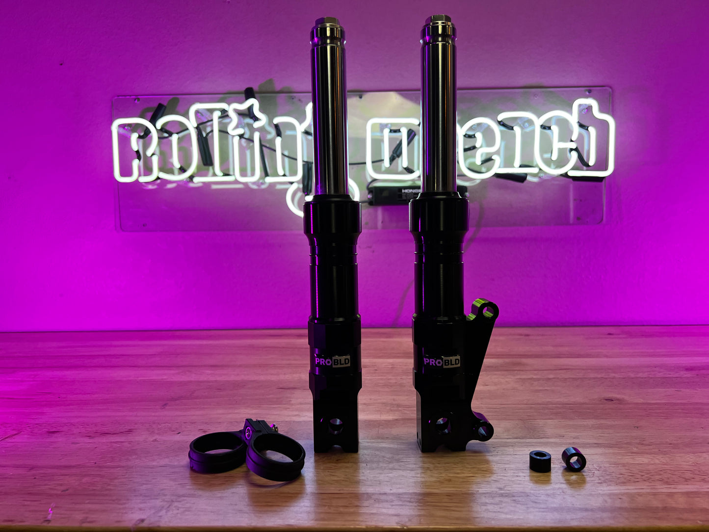 ProBld Lowered Disk Brake Stance Forks - Metro/Ruckus