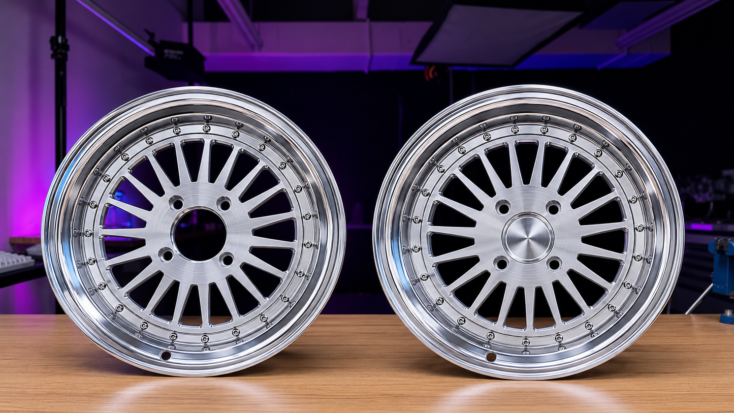 GY6 Ruckus 3-Piece Custom Wheels