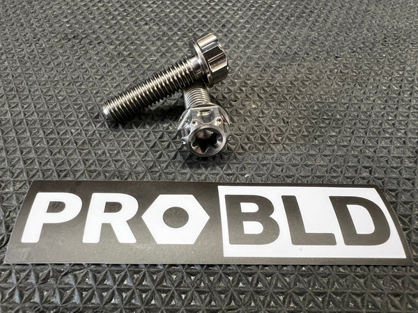 Titanium Designer Caliper And Hanger Mounting Bolts (SOLD AS A PAIR)