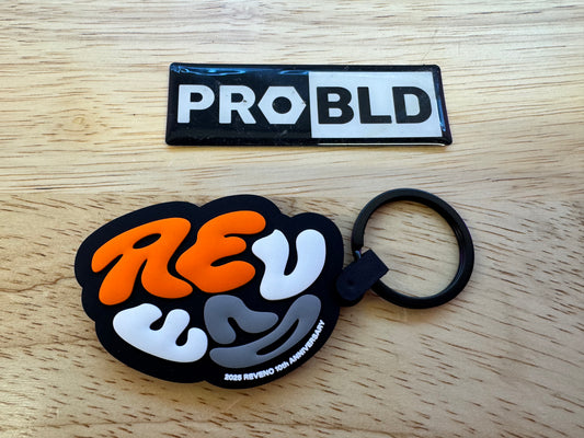 Reveno 10th Anniversary Keychain
