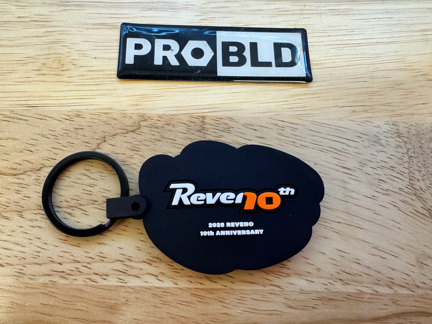 Reveno 10th Anniversary Keychain