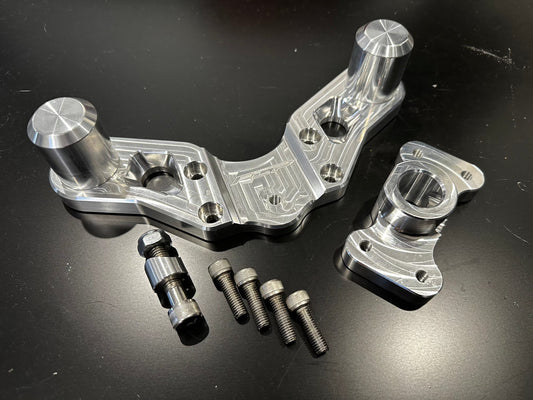 Billet Aluminum Handlebar Plate for Honda Ruckus and Grom