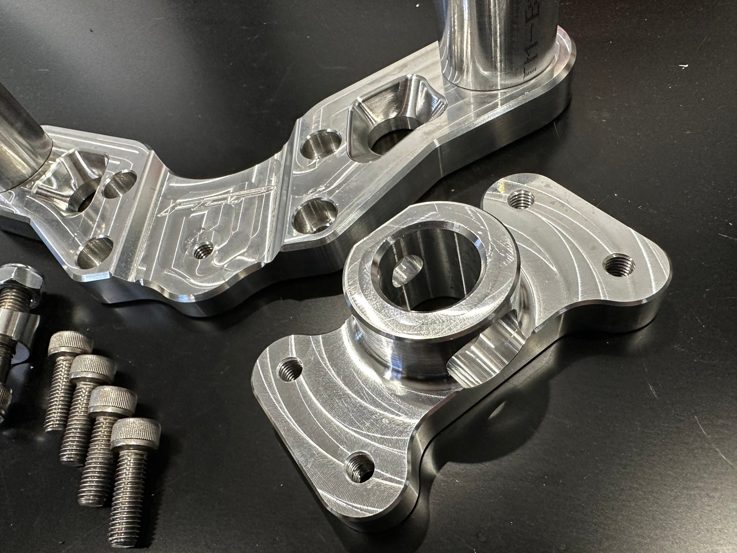 Billet Aluminum Handlebar Plate for Honda Ruckus and Grom