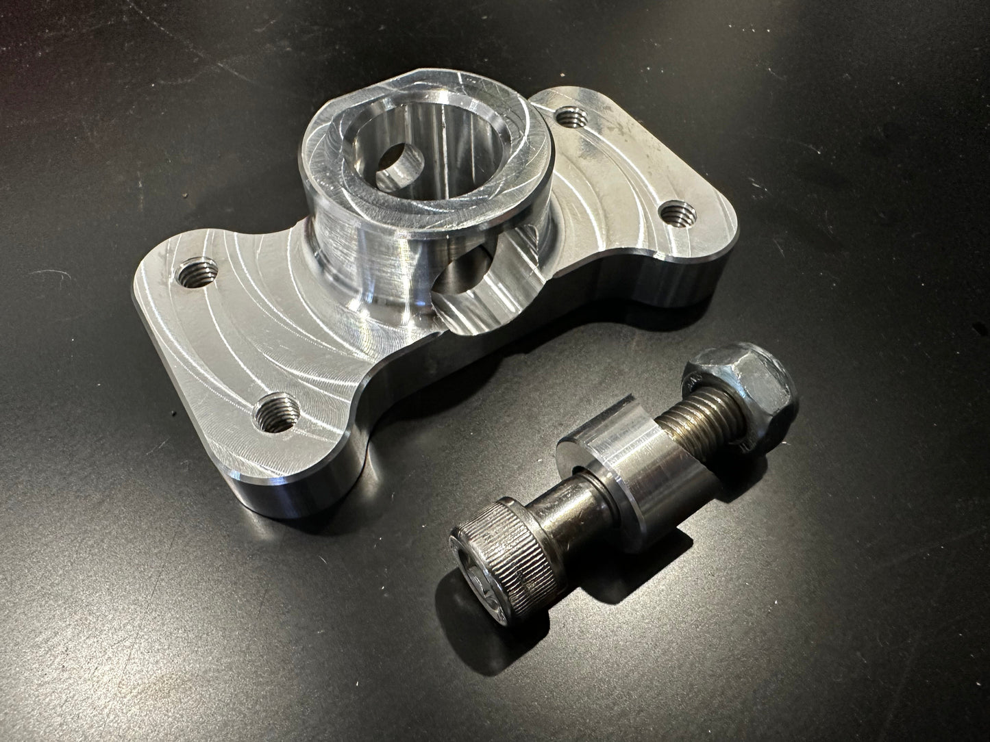 Billet Aluminum Handlebar Plate for Honda Ruckus and Grom