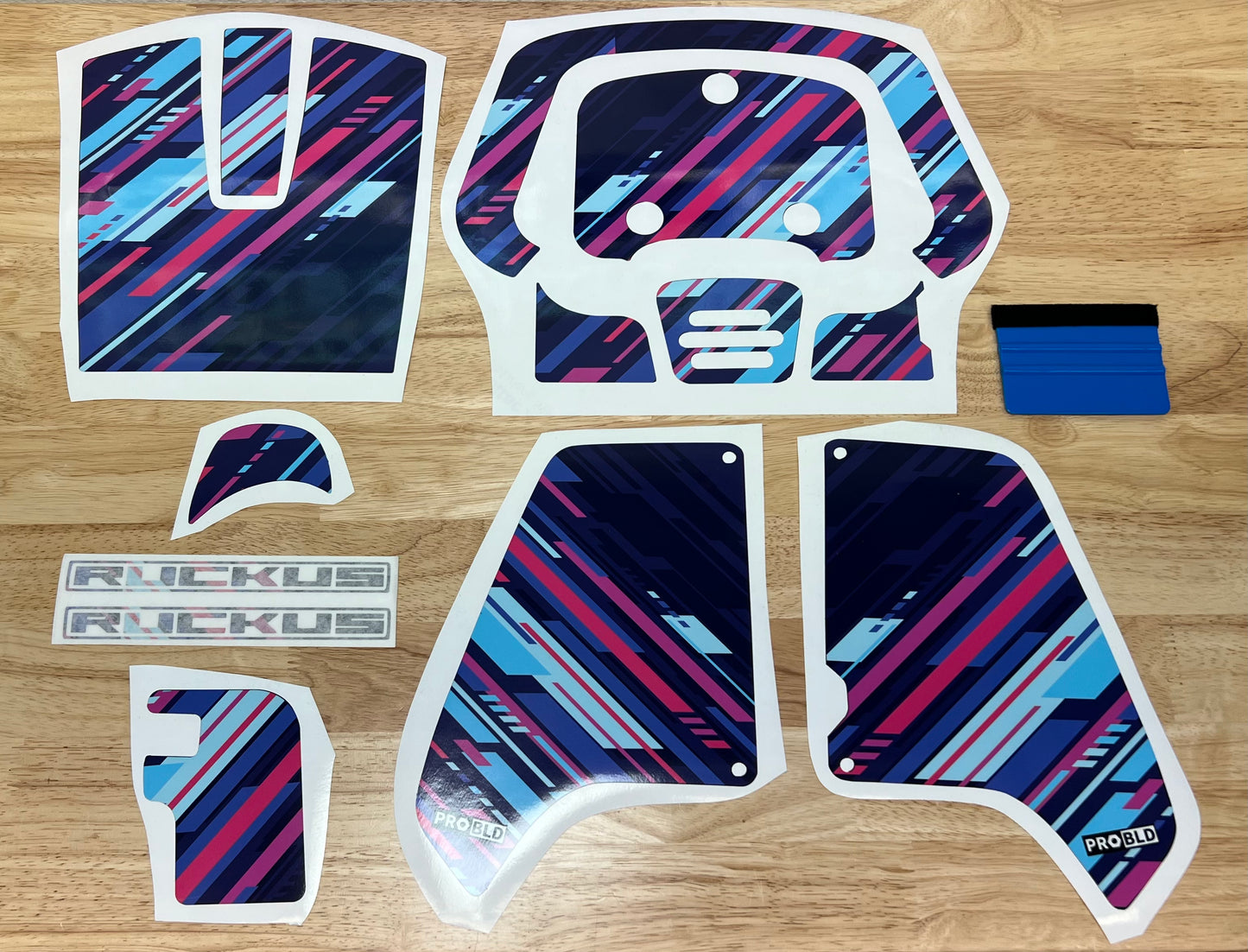 Honda Ruckus Custom Decal Graphics Kit (2003-Present) - ProBld Style