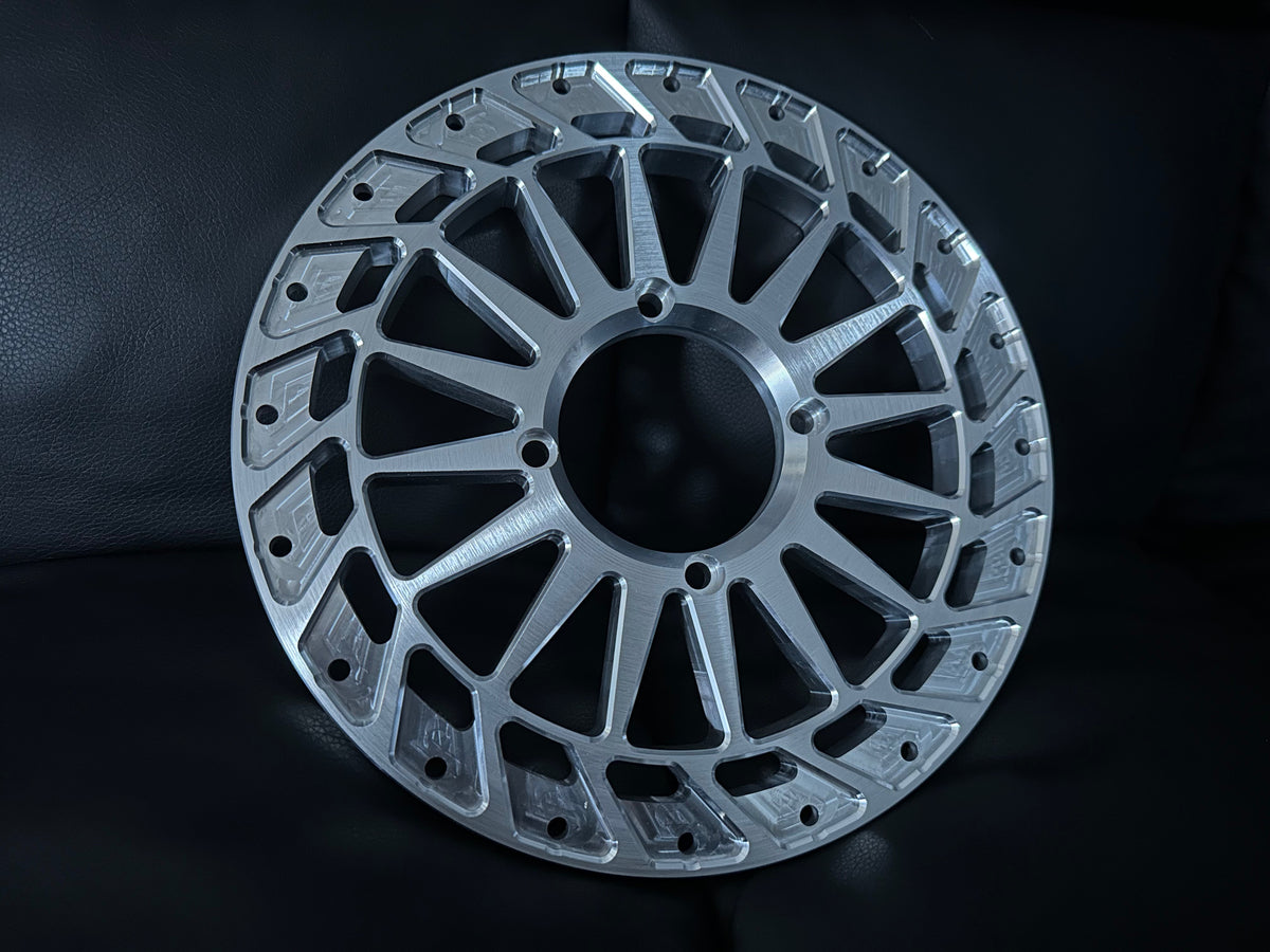 Fin Style Rims Honda Ruckus Wheel Centers - Turbo Fin Style – Rolling Wrench