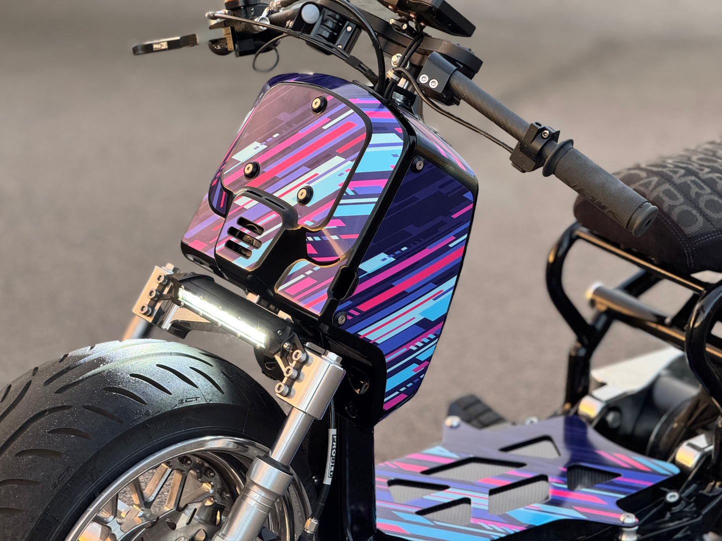 Honda Ruckus Custom Decal Graphics Kit (2003-Present) - ProBld Style