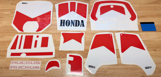 Honda Ruckus Custom Decal Graphics Kit (2003-Present) - Marlboro Style