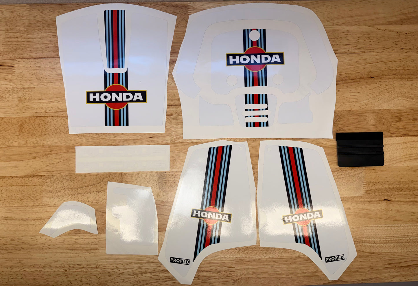 Honda Ruckus Custom Decal Graphics Kit (2003-Present) - Martini Style