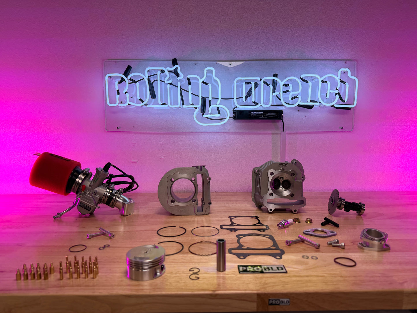 GY6 Stage 2 Engine Package - 172cc - Carbureted