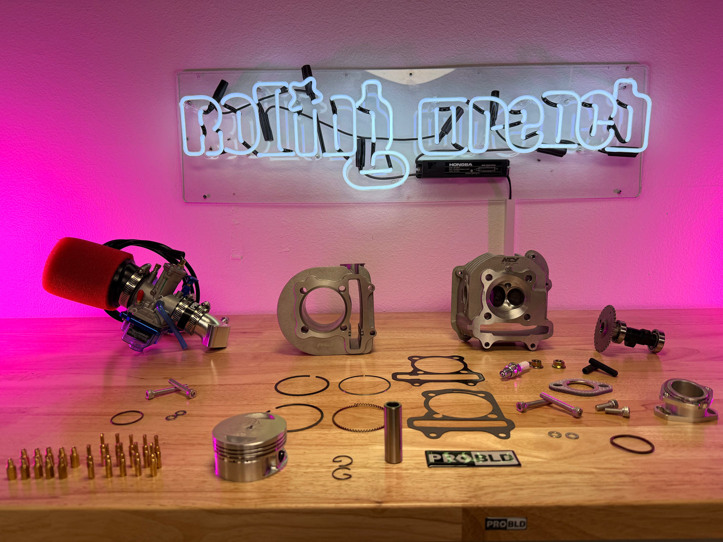 GY6 Stage 2 Engine Package - 172cc - Carbureted