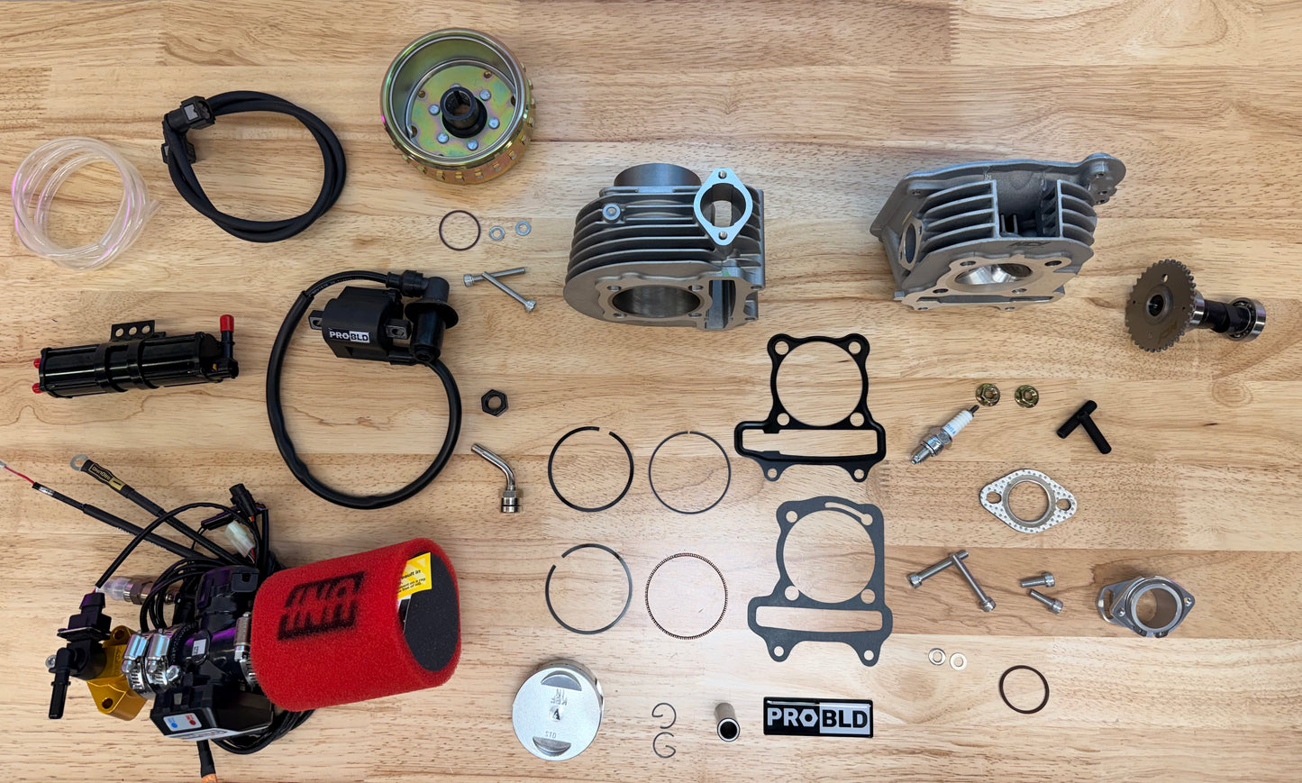 GY6 Stage 2 Engine Package - 172cc - Fuel Injection