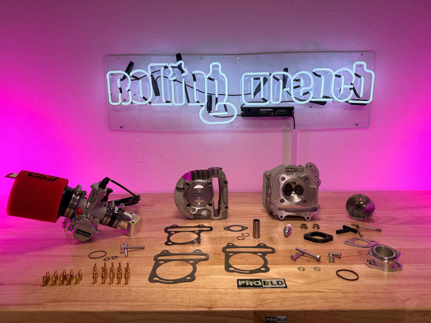 GY6 Stage 2 Engine Package - 172cc - Carbureted