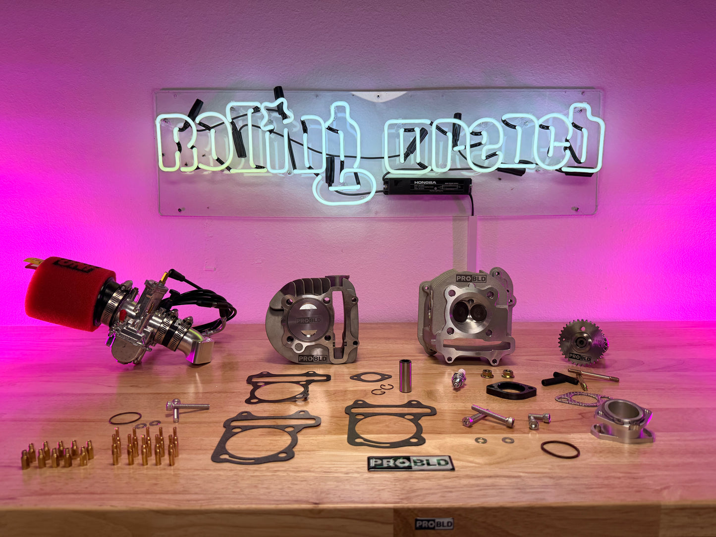 GY6 Stage 2 Engine Package - 172cc - Carbureted