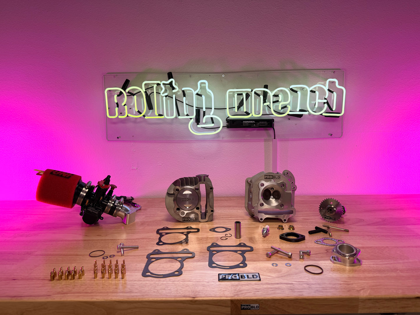 GY6 Stage 2 Engine Package - 172cc - Carbureted