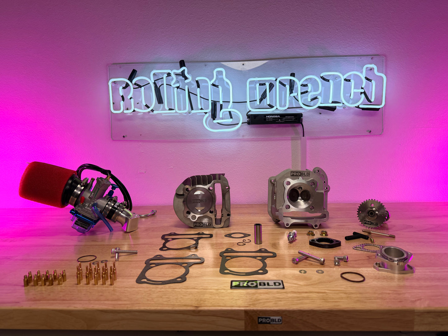 GY6 Stage 2 Engine Package - 172cc - Carbureted