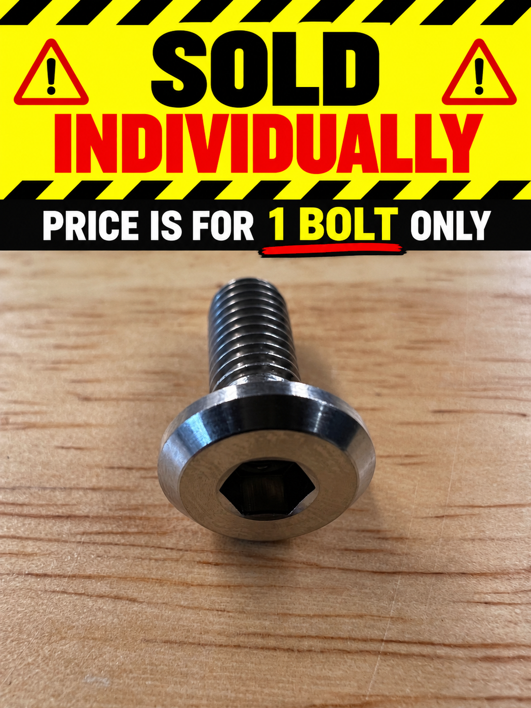 Titanium Brake Rotor / Disc Bolts