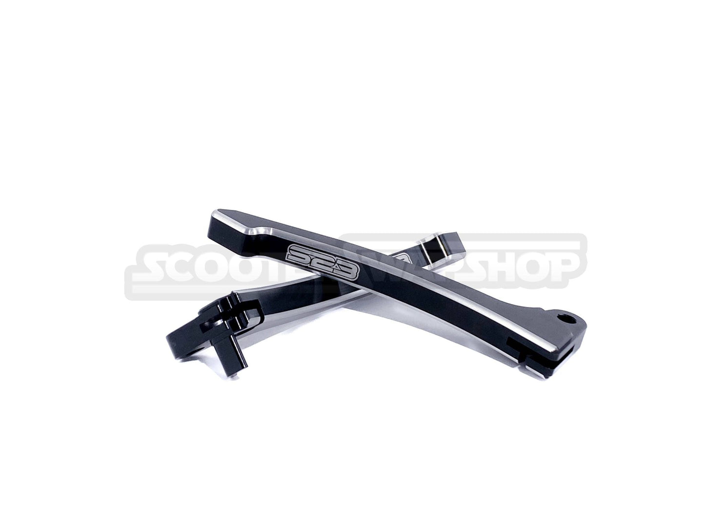 S23 Billet Anodized Honda Levers for Elite/Spree/Met/Aero/CH80