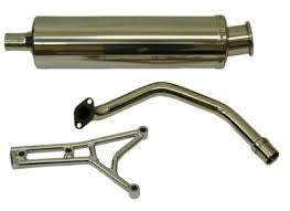 Retro Classic GY6 Performance Exhaust Pipe