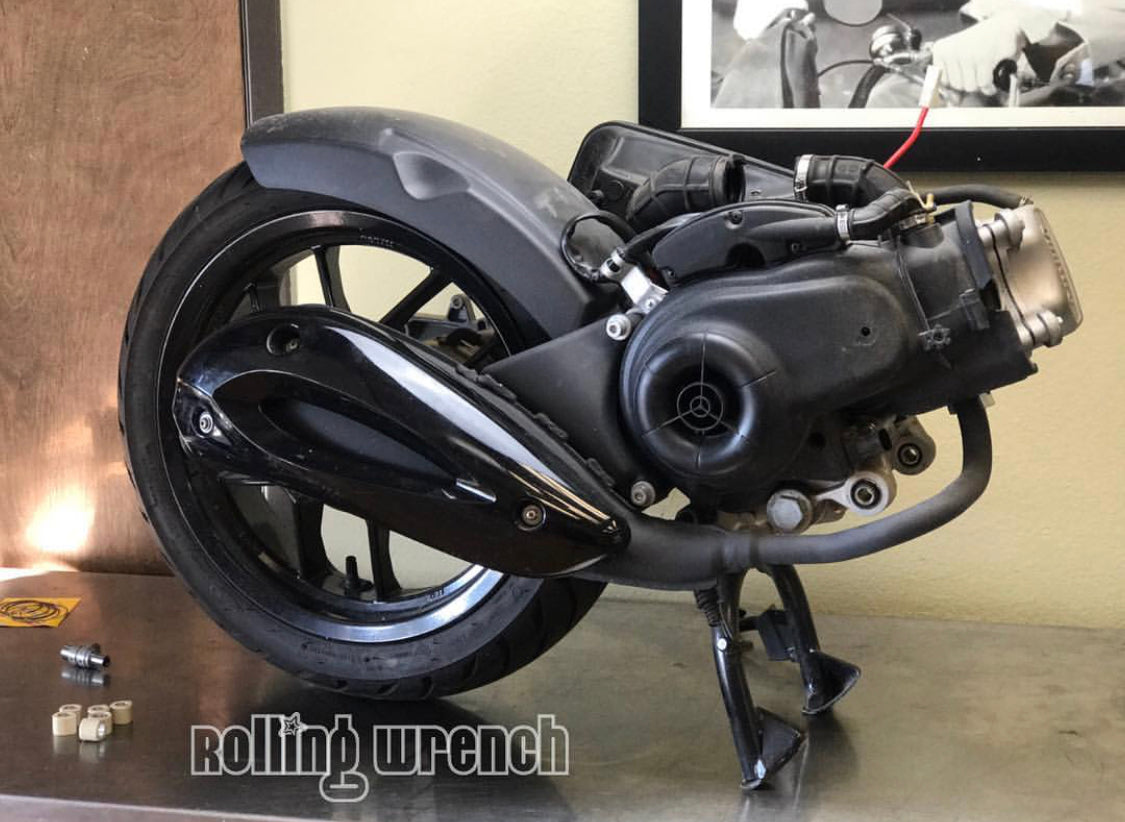 Vespa / Piaggio 49cc/50cc How to install a big bore kit / top end rebuild [lx50 / S50]