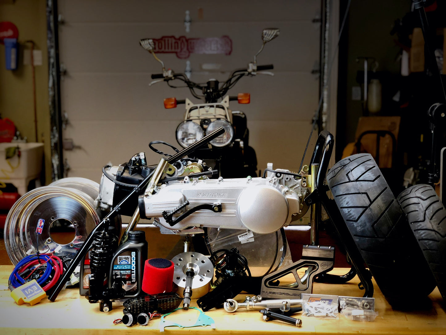 Honda Ruckus GY6 Swap Kit (Low/Wide/Stretched Look)