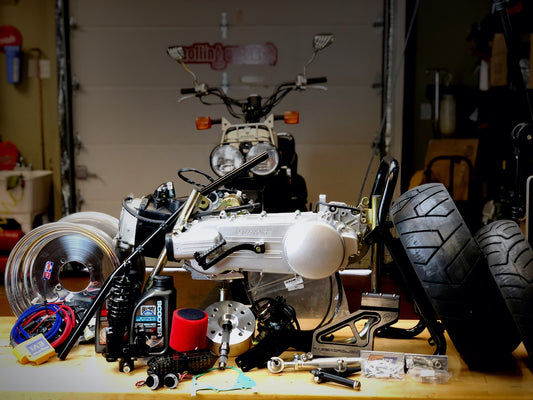 Honda Ruckus GY6 Swap Kit (Low/Wide/Stretched Look)