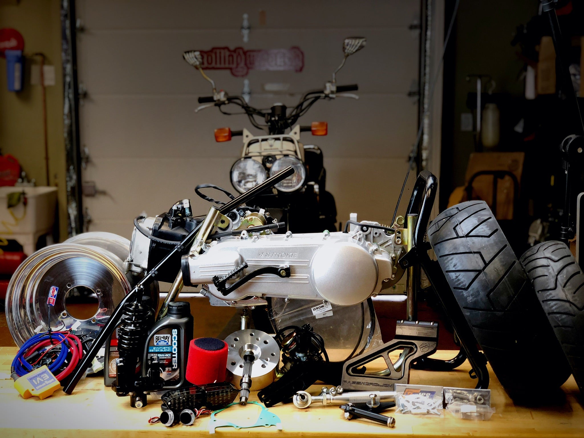 Honda Ruckus GY6 Swap Kit [LOW/WIDE/STRETCH LOOK]