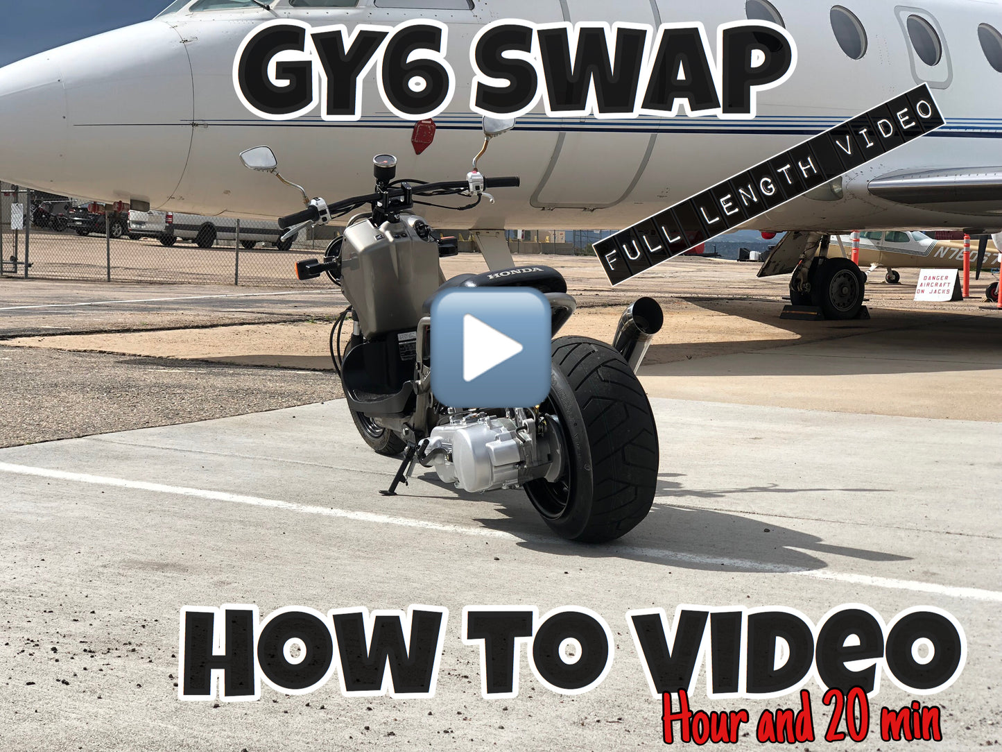 How to Build a GY6 Honda Ruckus - (Low/Wide/Stretched Look) - Full Video