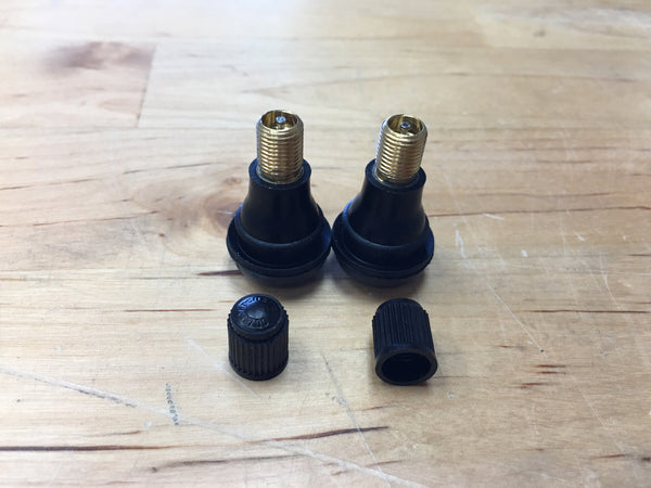 Scooter tire valve stem replacement kit