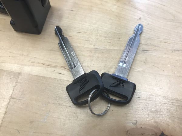 Honda Ruckus key, ignition, and helmet lock set