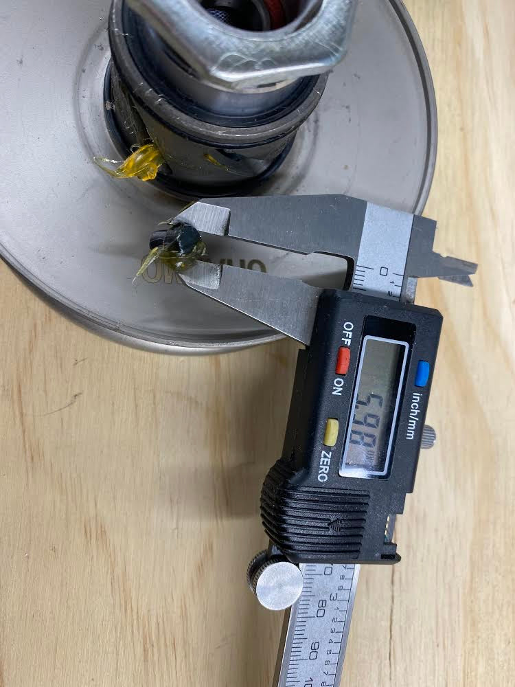Adjustable Performance Drive Sheave for 50cc QMB139 - Includes Rear Pulley.
