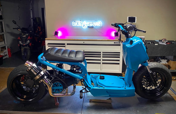 Honda Ruckus GY6 Performance Fatty/Skinny Exhaust - HOTLAP MAMUSHI TYPE 2