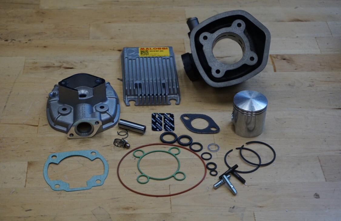 Aprilia ditech 50cc to 70cc big bore kit with ECU