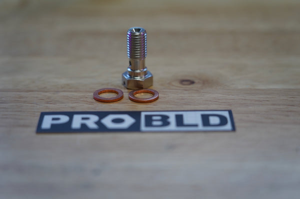 Banjo bolt and washer kit