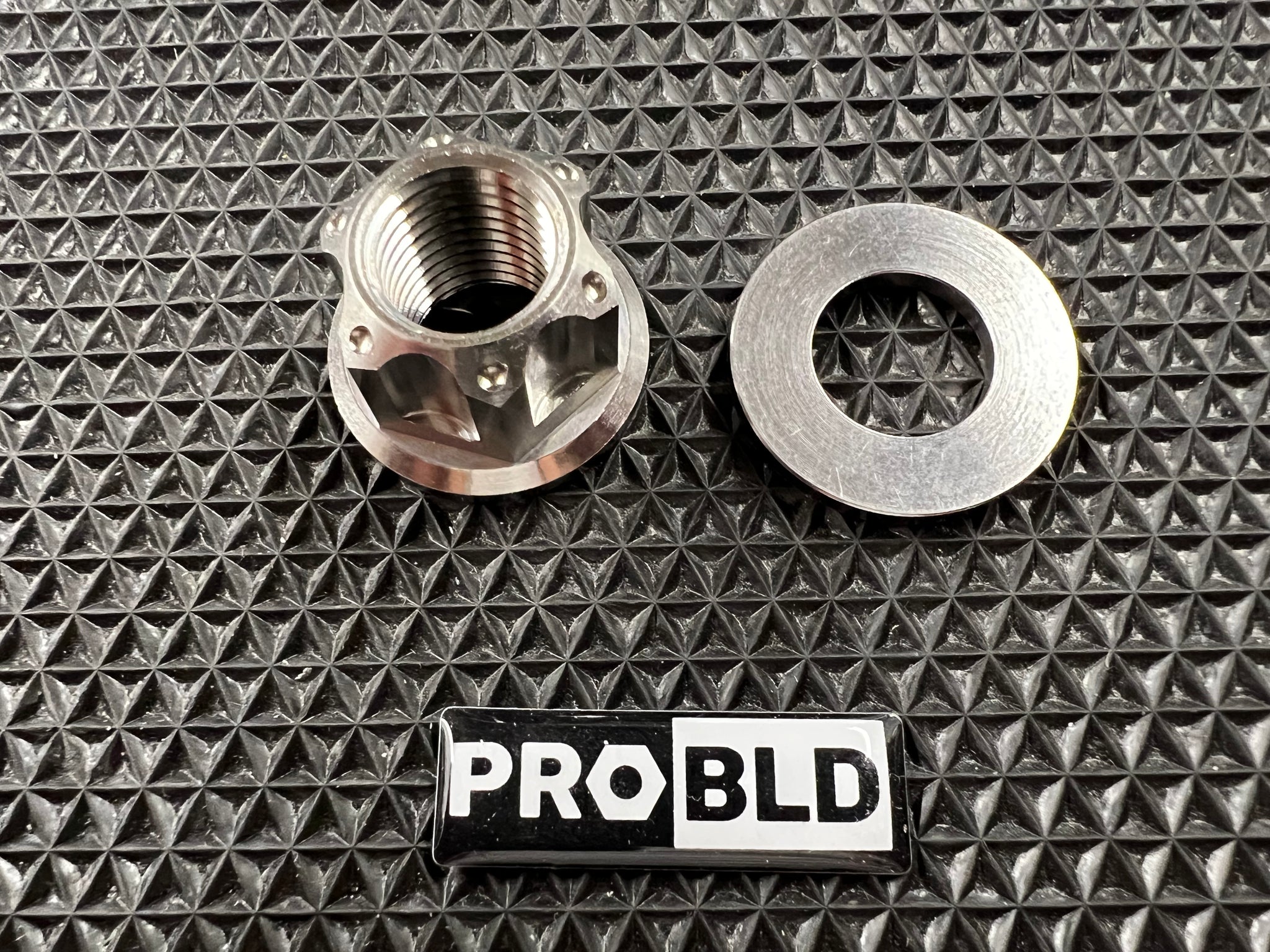 Titanium Nut / Washer (clutch, variator and flywheel)