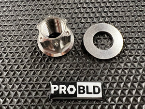 Titanium Nut / Washer (clutch, variator and flywheel)